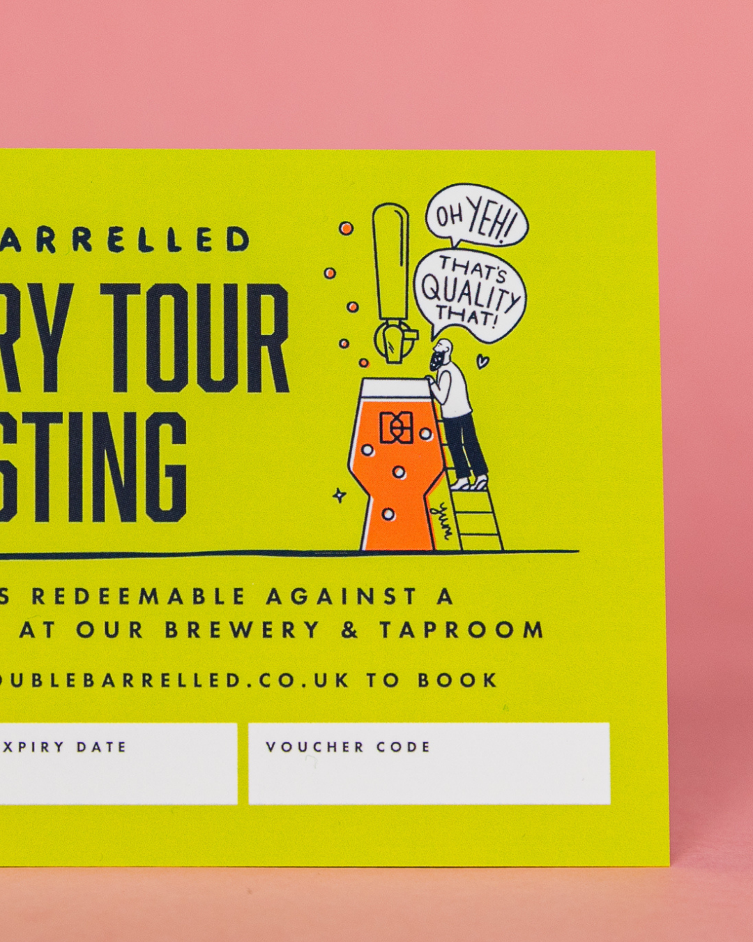 Brewery Tour & Tasting Gift Voucher (Physical)