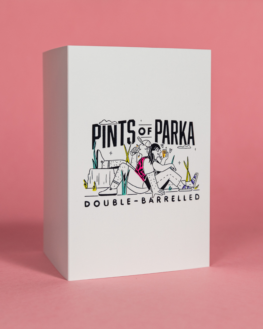 Parka Greetings Card