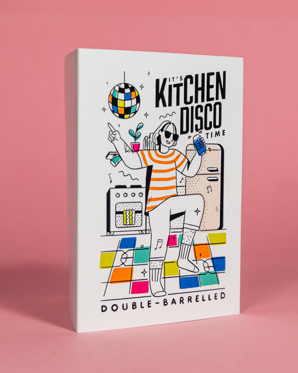 Kitchen Disco Greetings Card