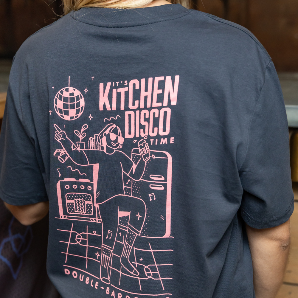 
                  
                    Unisex Grey Kitchen Disco Tee
                  
                