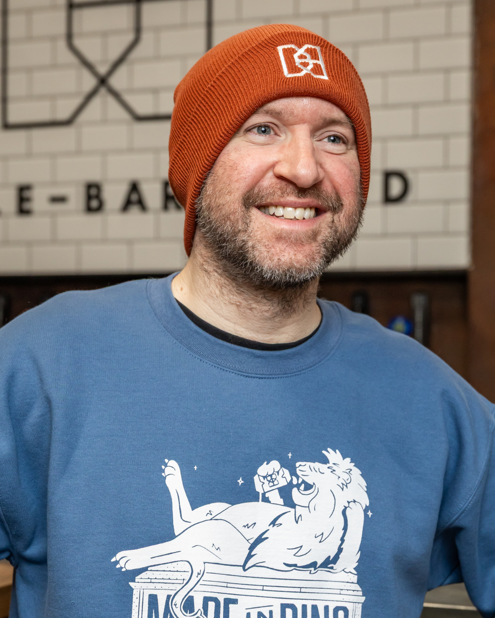 Embroidered Knitted Beanie