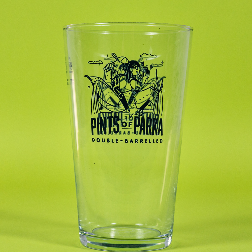 
                  
                    Pints of Parka Pint Glass
                  
                