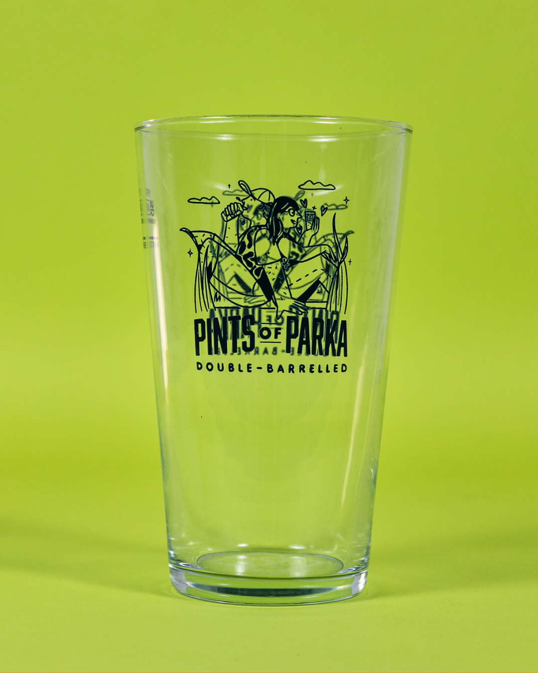 
                  
                    Pints of Parka Pint Glass
                  
                