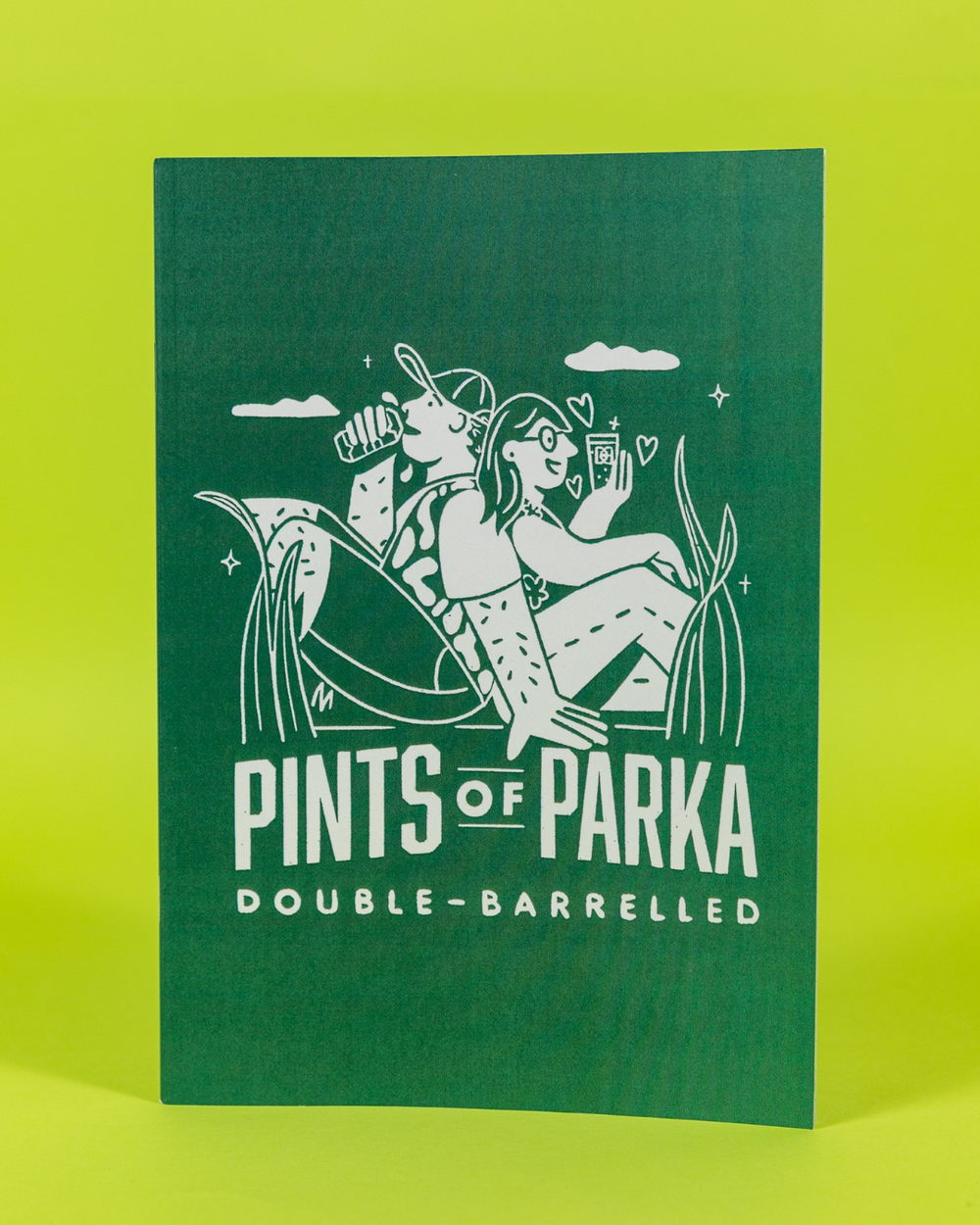 Pints of Parka A5 Notebook