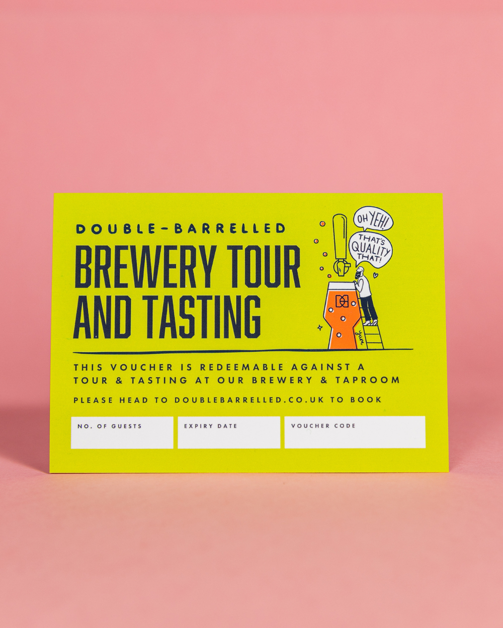 Brewery Tour & Tasting Gift Voucher (Physical)
