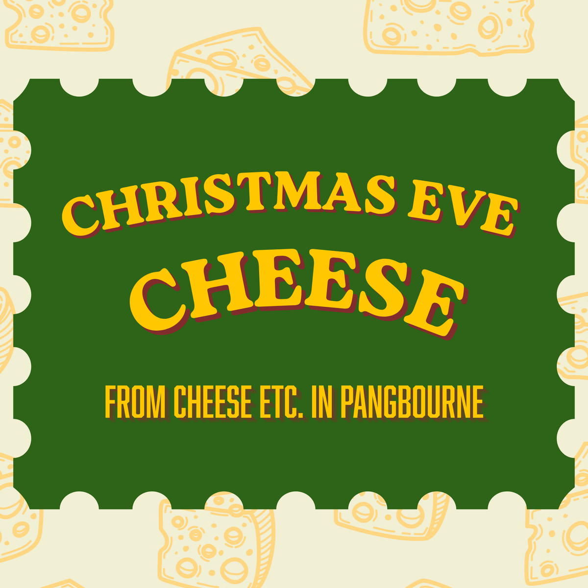 Christmas eve Cheese from Cheese ETC