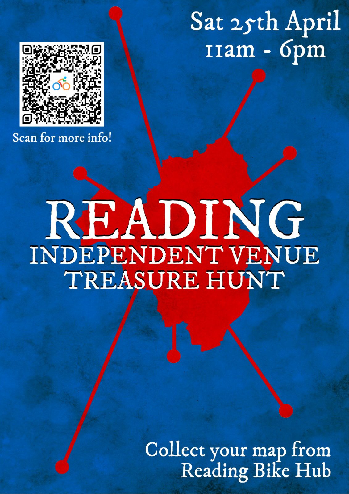 Reading Bike Hub Independent Venue Treasure Hunt!