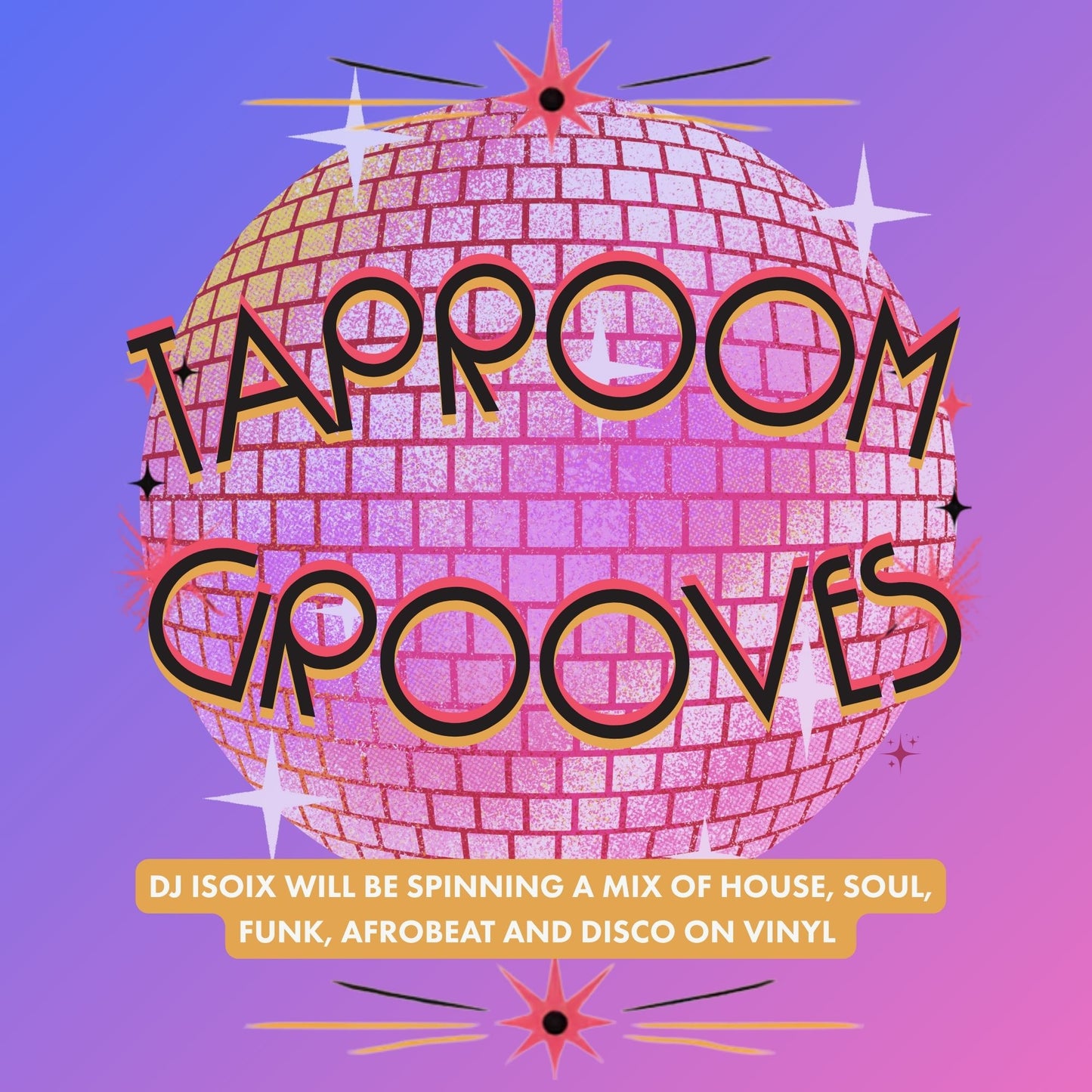 taproom grooves: Vinyl records being spun by DJ ISOFIX