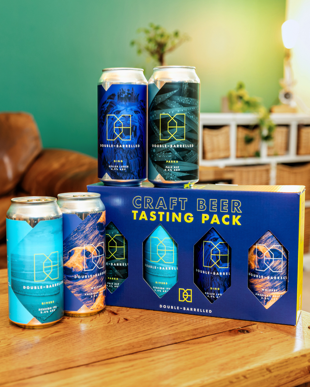 Craft Beer Tasting Gift Pack DoubleBarrelledBrewery Double